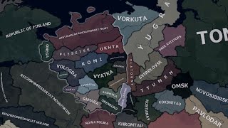 HOI4 The New Order West Russia Overview [upl. by Aerol]