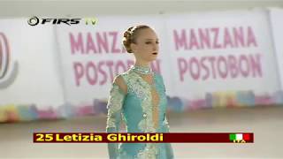 Letizia Ghiroldi campionessa Mondiale 2015 pattinaggio rotelle [upl. by Ahseit]