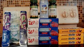 Walgreens Weekly Haul 0930 FREE Vitamin Online Deal  Ibotta Offer Only 054 per item [upl. by Ailugram]