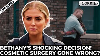 quotBethanys Dark Path Cosmetic Surgery Terror Unfolds in Coronation Streetquot [upl. by Yessak405]