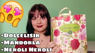 NOVITA ERBOLARIO EDIZIONE ANNIVERSARIO Dolcelisir Mandorla e Neroli Neroli [upl. by Anitsugua]