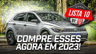 10 MELHORES CARROS PARA COMPRAR EM 2023 [upl. by Egdirdle]