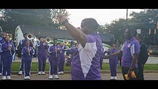 JAG High School Vs Jonesboro High School Pre ASU Homecoming Parade Band Battle 2024 [upl. by Scriven440]