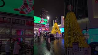 Yonge Dundas SquareToronto toronto christmas merrychristmas [upl. by Tennaj385]