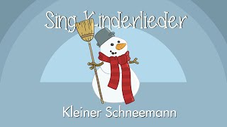 Kleiner Schneemann  Weihnachtslieder zum Mitsingen  Winterlieder  Sing Kinderlieder amp EMMALU [upl. by Eissac808]