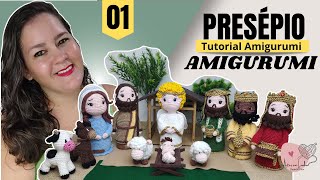 Presépio Amigurumi  Maria  Parte 113 [upl. by Nimzzaj730]