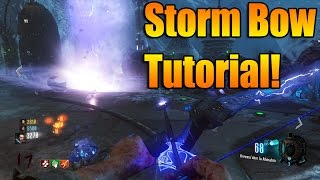 quotStorm Bowquot Call of dutyBlack Ops 3 How to Get Electric bow in der eisendrache Zombies Best Bow [upl. by Infeld]