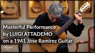 Luigi Attademo plays Homenaje pour Guitare by Manuel de Falla on a 1941 Jose Ramirez II [upl. by Blankenship]