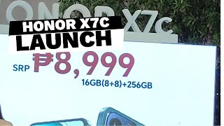 HONOR X7C Launching in the Philippines Waterproof and budget friendly phone incoming [upl. by Walrath349]