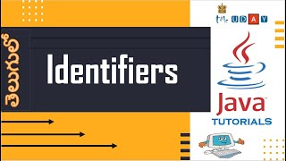 1103 Identifiers in java tutorial in TELUGU [upl. by Sommers565]