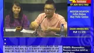 Teach for the Philippines on DZMM TeleRadyo June 2013 [upl. by Sukhum]