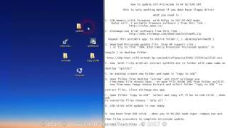 How to update cpu microcode in BIOS  HP DC 7100 [upl. by Ferdinand]