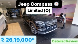 New 2024 Jeep Compass 🧭 Limited O 20L Diesel ⛽ Review [upl. by Sigismundo754]