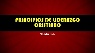 PRINCIPIOS DE LIDERAZGO CRISTIANO ppt [upl. by Eddina]