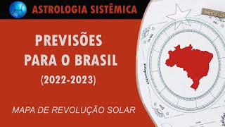 PREVISÃO ASTROLÓGICA PARA O BRASIL 20222023  REVOLUÇÃO SOLAR [upl. by Jemine284]