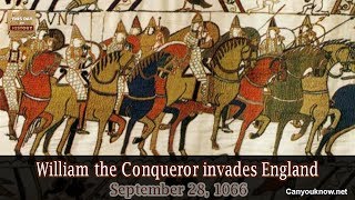 William the Conqueror invades England [upl. by Neelak]