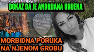 ANDRIJANA LAZIĆ GURNUTA SA ZGRADE U DUBAIJU NA GROBU SE POJAVILA MORBIDNA PORUKA OTAC [upl. by Brice]