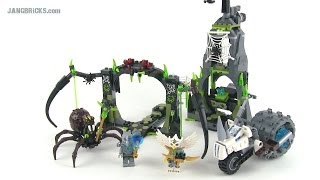 LEGO Chima Spinlyns Cavern 70133 set Review [upl. by Ilah]