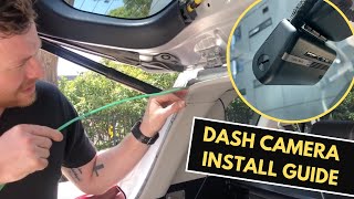 How To Install a Dash Camera Tips amp Tricks on Hardwiring a Thinkware Dash Camera [upl. by Auqinu780]