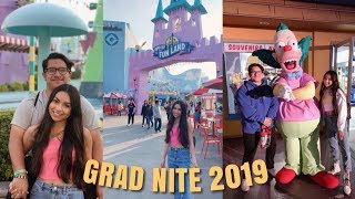 GRAD NITE VLOG AT UNIVERSAL STUDIOS [upl. by Hendrickson]