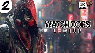 WATCH DOGS LEGION PS5 4K 60FPS HDR Gameplay  PART 2 [upl. by Aenal]