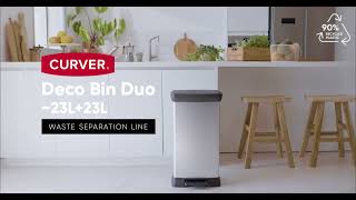 CURVER Deco Bin Duo 2323L [upl. by Brass]