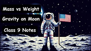 Mass vs Weight  Moon vs earth gravitational ratio [upl. by Amanda732]