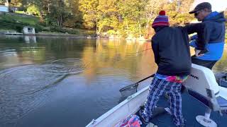 Fall Bass Fishing Candlewood Lake [upl. by Nerra601]