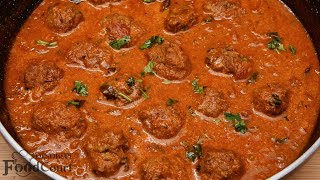 Mutton Kola Urundai Kulambu Mutton Kofta Curry Meatball Curry [upl. by Ainotna162]