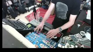 Korg Electribe MX  TT 303 BassBot s0ca Mini quottechnoquot live [upl. by Naeroled887]