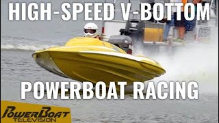 High Speed Boat Racing with the OPBRA in Peterborough Ontario  PowerBoat TV Boating Destination [upl. by Naerda]