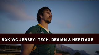 Bok Rugby World Cup jersey The tech design and heritage [upl. by Llerrat99]