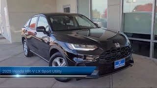 2025 Honda HRV LX Sport Utility Livermore Pleasanton Dublin Tracy Fremont San Ramon [upl. by Eillime]