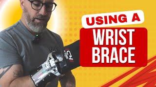 How to get the most out of a wrist brace if you have to [upl. by Emmit]