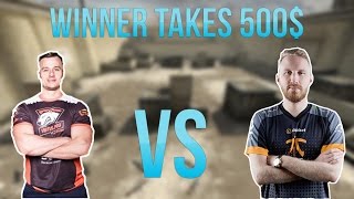 PashaBiceps vs Olofmeister 1v1  WINNER TAKES U 500 2017 [upl. by Raycher657]