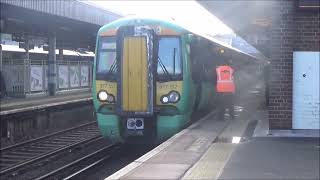 Haywards Heath Station Trains  01032024 [upl. by Asilehc]