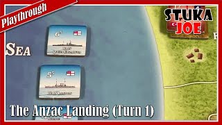 Assault on Gallipoli  The Anzac Landing Turn 1 [upl. by Petulia651]