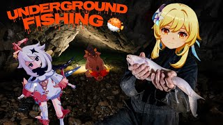 Genshin Impact • fishing in Natlan 9 • Ameyalco underground south Ancestral Temple underground east [upl. by Ahsir]