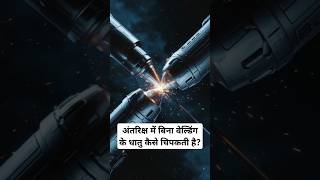 अंतरिक्ष में बिना छुए धातु का चमत्कारी जुड़ाव  cold welding explained shorts viralshorts space [upl. by Coco]