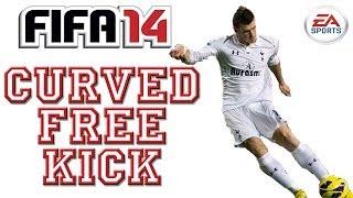 Curved Free Kick Tutorial  FIFA 14 PS3  Xbox 360 ᴴᴰ [upl. by Ojyma939]