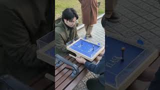 Park KLASK Where are you playing this week KLASK boardgames gameplay shorts [upl. by Akinar746]