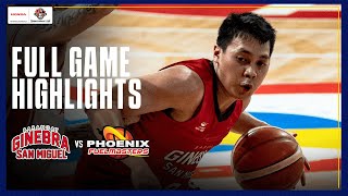 BRGY GINEBRA vs PHOENIX  FULL GAME HIGHLIGHTS  PBA SEASON 49 COMMISSIONERS CUP  DEC 13 2024 [upl. by Octavian]