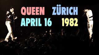 Queen  Live in Zürich 16th April 1982  Wardour [upl. by Neryt]