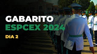 GABARITO ESPCEX 2024  Correção do 2º dia de prova  ProMilitares [upl. by Imas]