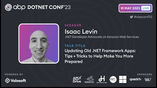 Updating Old NET Framework Apps TipsampTrick to Help Make You More Prepared  ABP NET Conference2023 [upl. by Scurlock920]