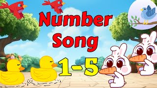 Number song  Number songs for kids  123 numbers namers  Learn Number 110 with 123 Numbers Song [upl. by Airtemak]