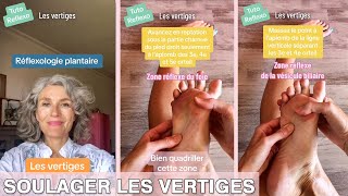 Soulager les vertiges  Tutoriel de réflexologie © Véronique Lecerf [upl. by Esom781]