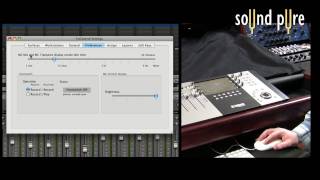 Euphonix Artist Series Touchscreen with Pro Tools HD  MC Control main touchscreen video 1 [upl. by Kcirdahs]