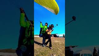 Paragliding in bir billing 💕✌️shorts paragliding sports [upl. by Bertle395]