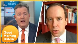 Piers Erupts as Matt Hancock Claims His Team Should Be Thanked for Their Work in the Pandemic  GMB [upl. by Averir339]